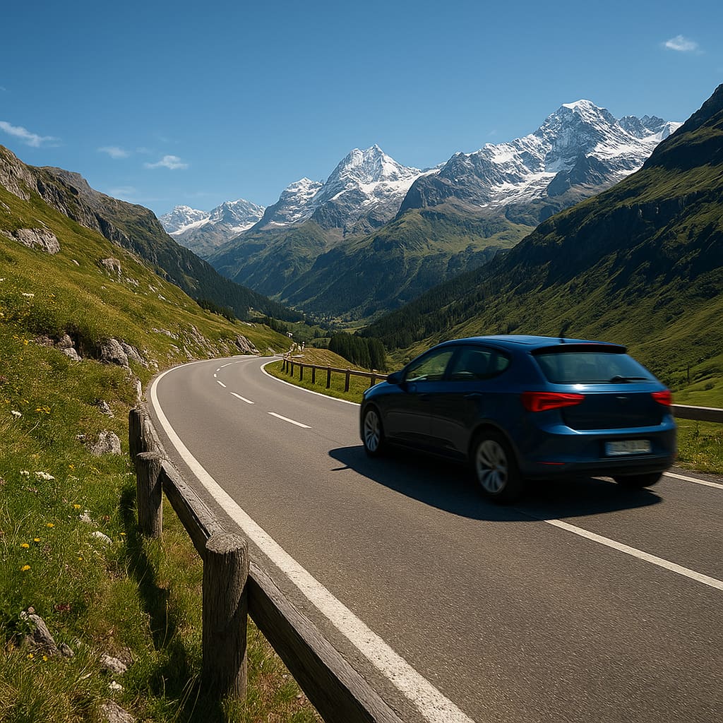 Scenic Swiss Road